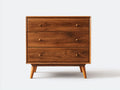 Kommode mit Schubladen 120x40x80 cm - Holzoptik in Braun - modernes Aufbewahrungsmöbel