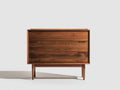 Kommode mit Schubladen 120x40x80 cm Holzkommode mit 3 Schubladen Dunkelbraune Kommode Modernes Aufbewahrungsmöbel